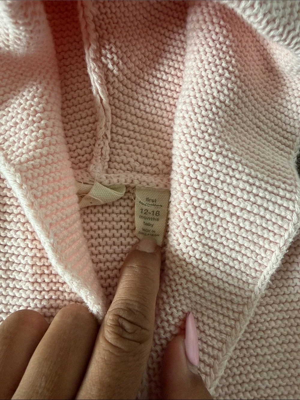 GAP KIDS KNIT SWEATER 12-18M